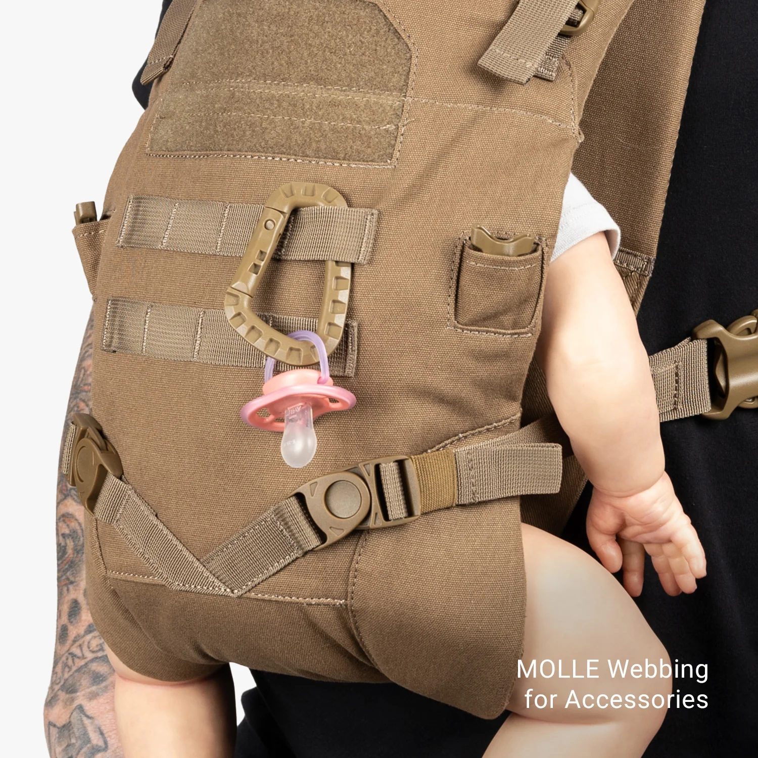 Deuce Diaper Bag + Baby Carrier Bundle - Image 23