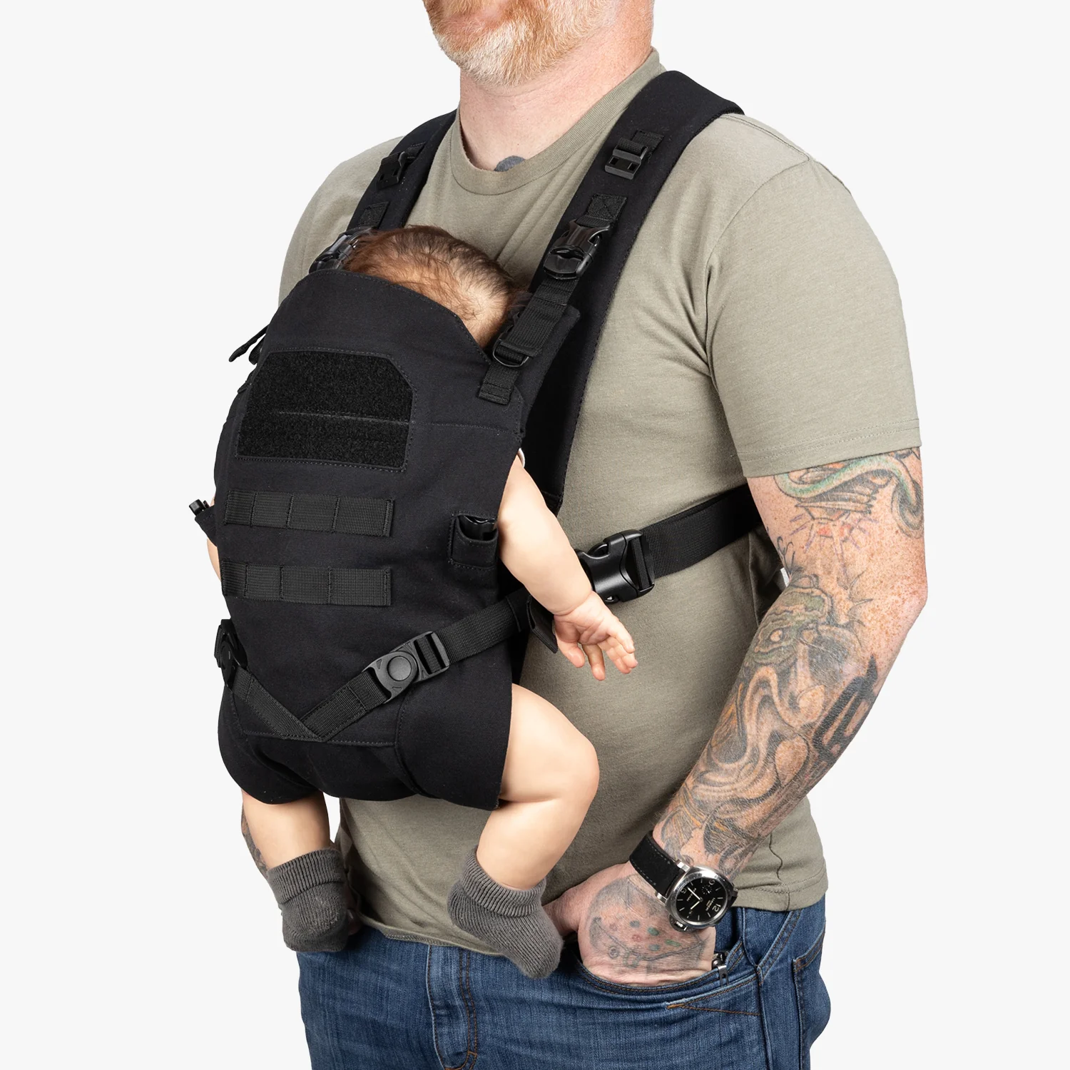 Deuce Diaper Bag + Baby Carrier Bundle - Image 27