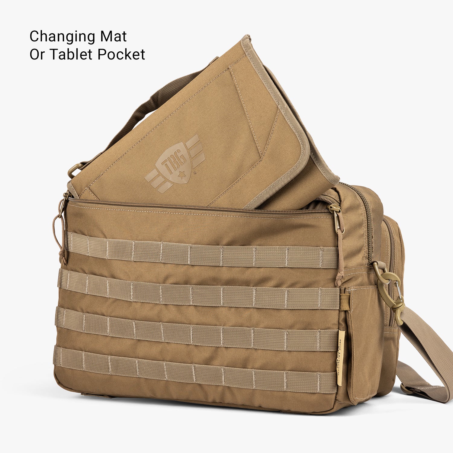 Deuce Diaper Bag + Baby Carrier Bundle - Image 3