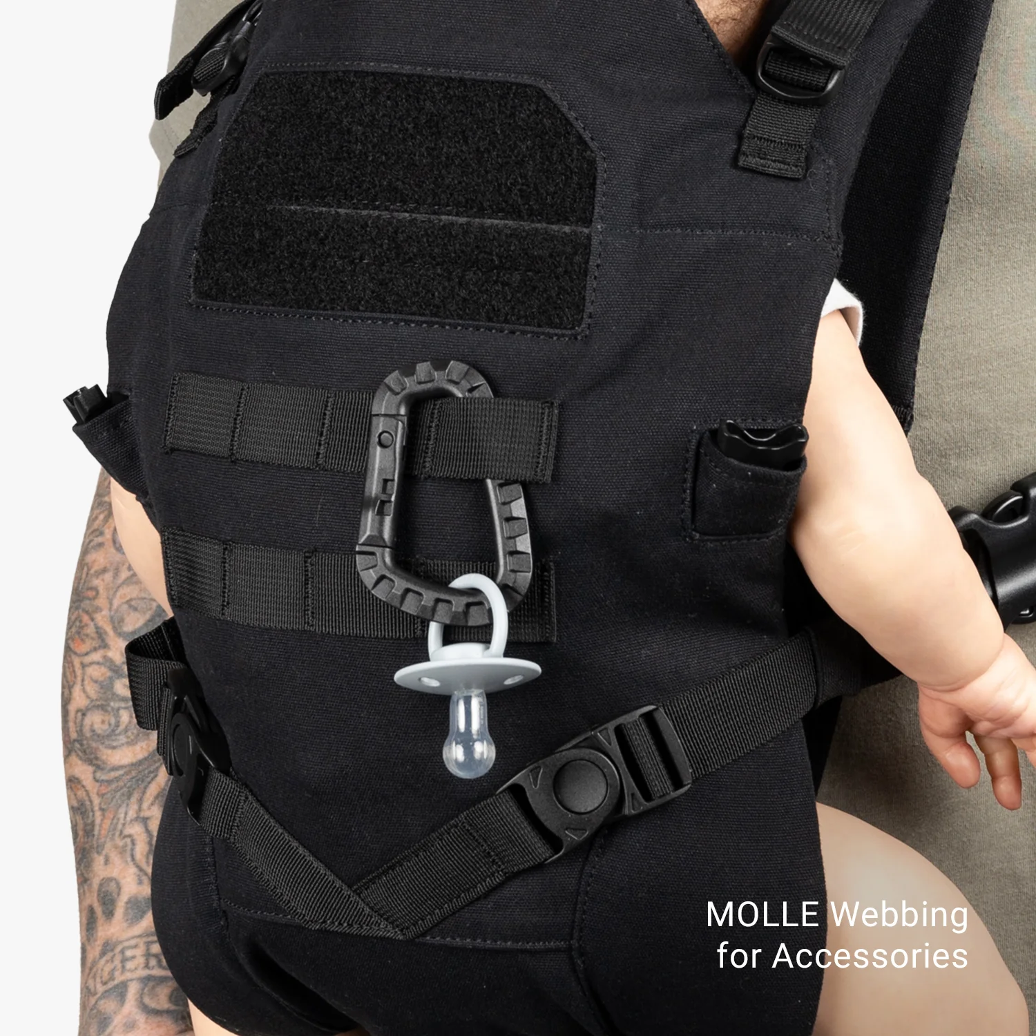 Deuce Diaper Bag + Baby Carrier Bundle - Image 47