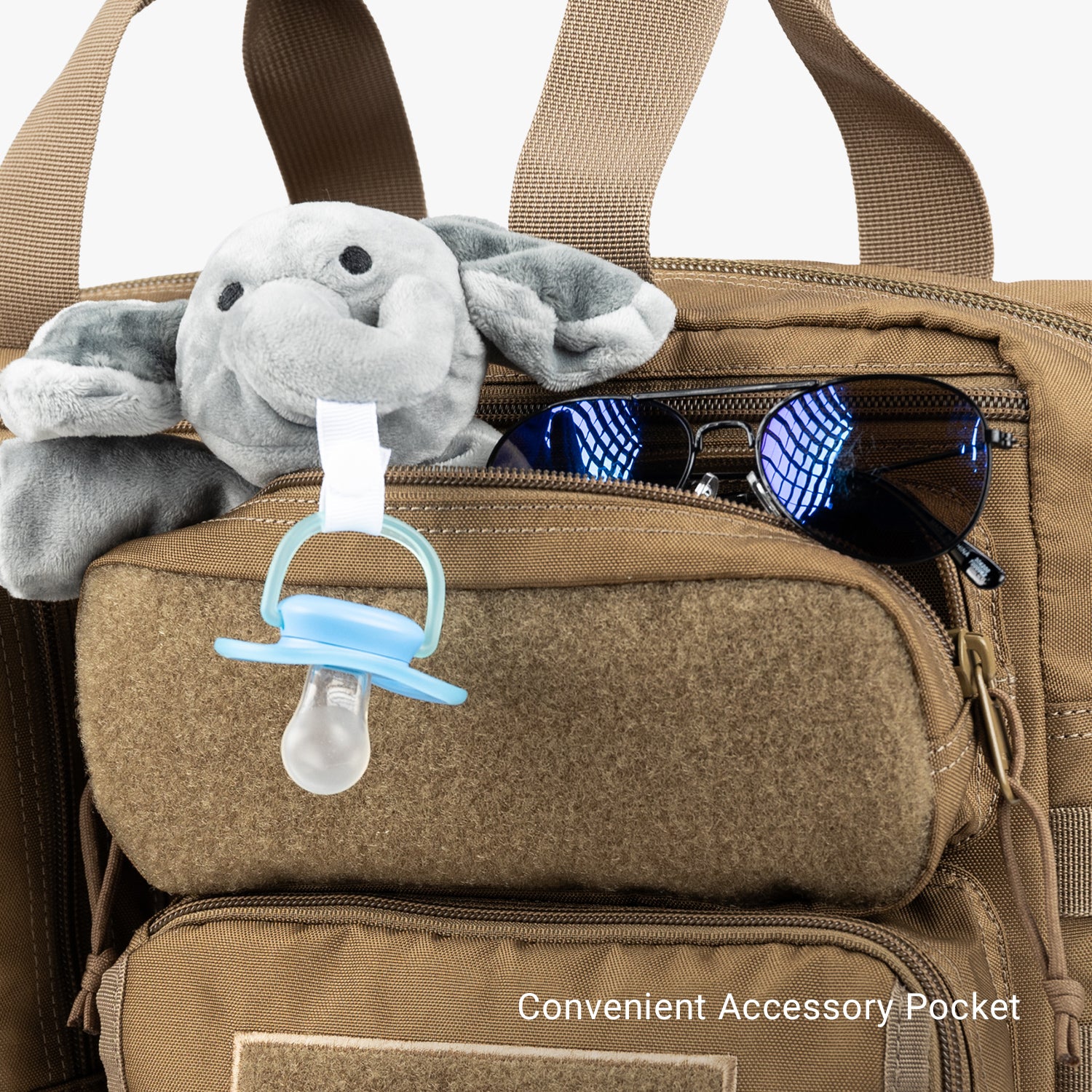 Deuce Diaper Bag + Baby Carrier Bundle - Image 5
