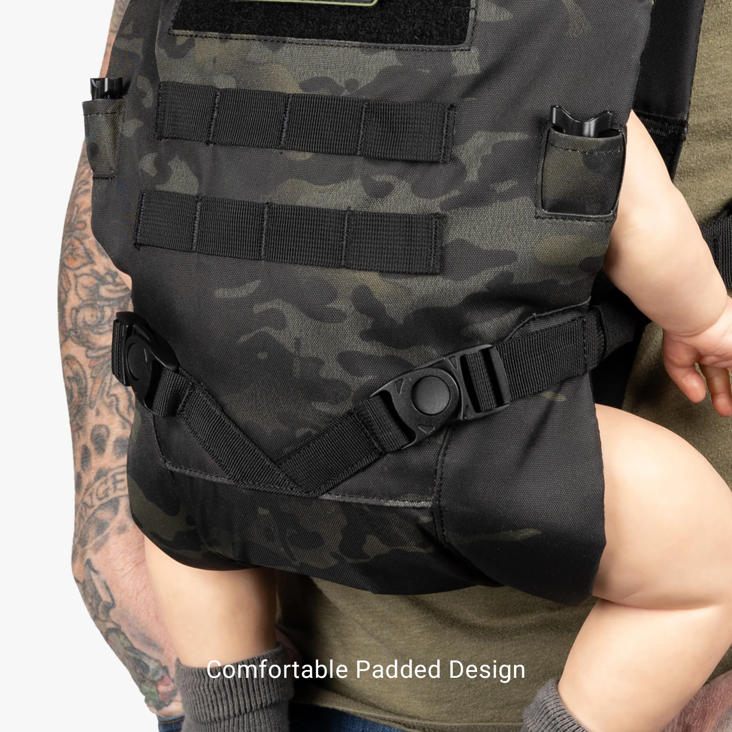 Deuce Diaper Bag + Baby Carrier Bundle - Image 69