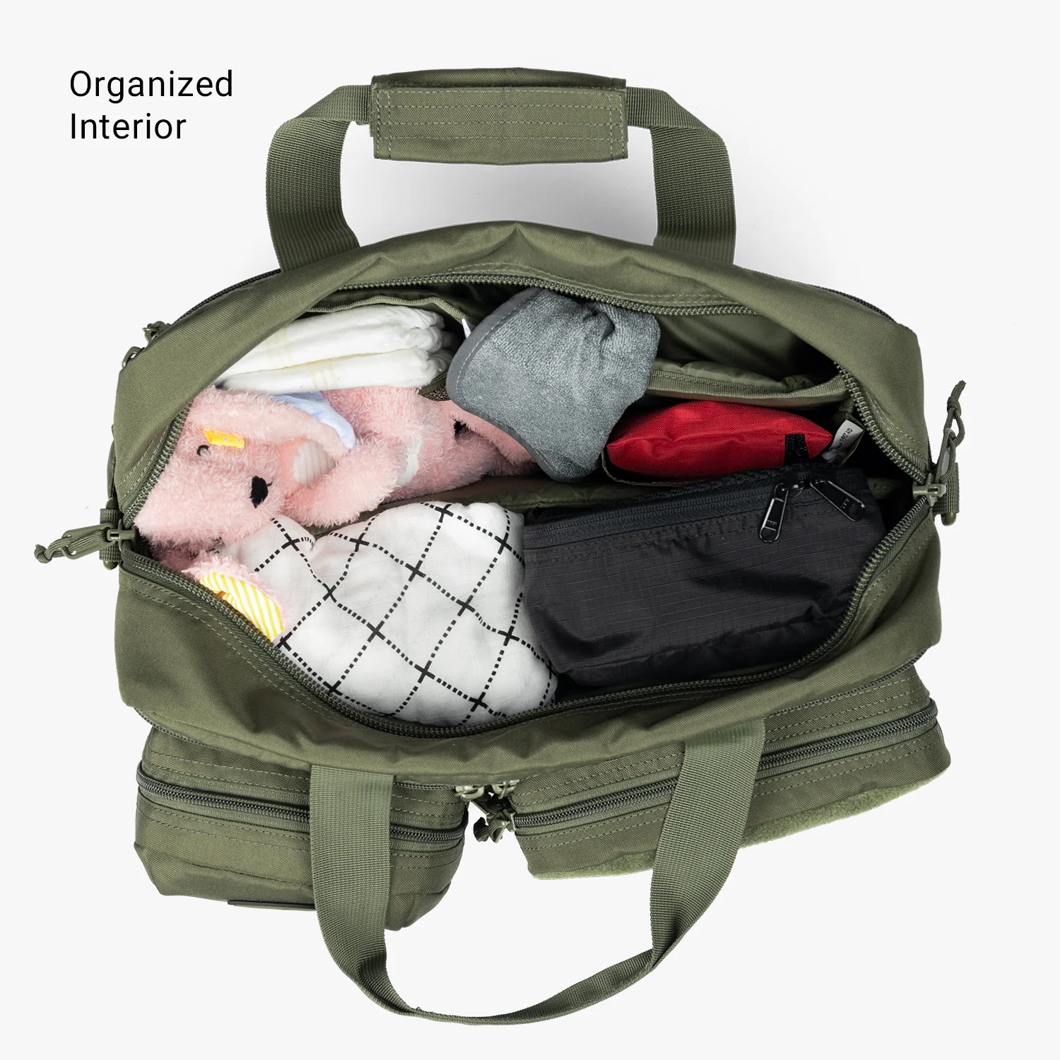 Deuce Diaper Bag + Baby Carrier Bundle - Image 85