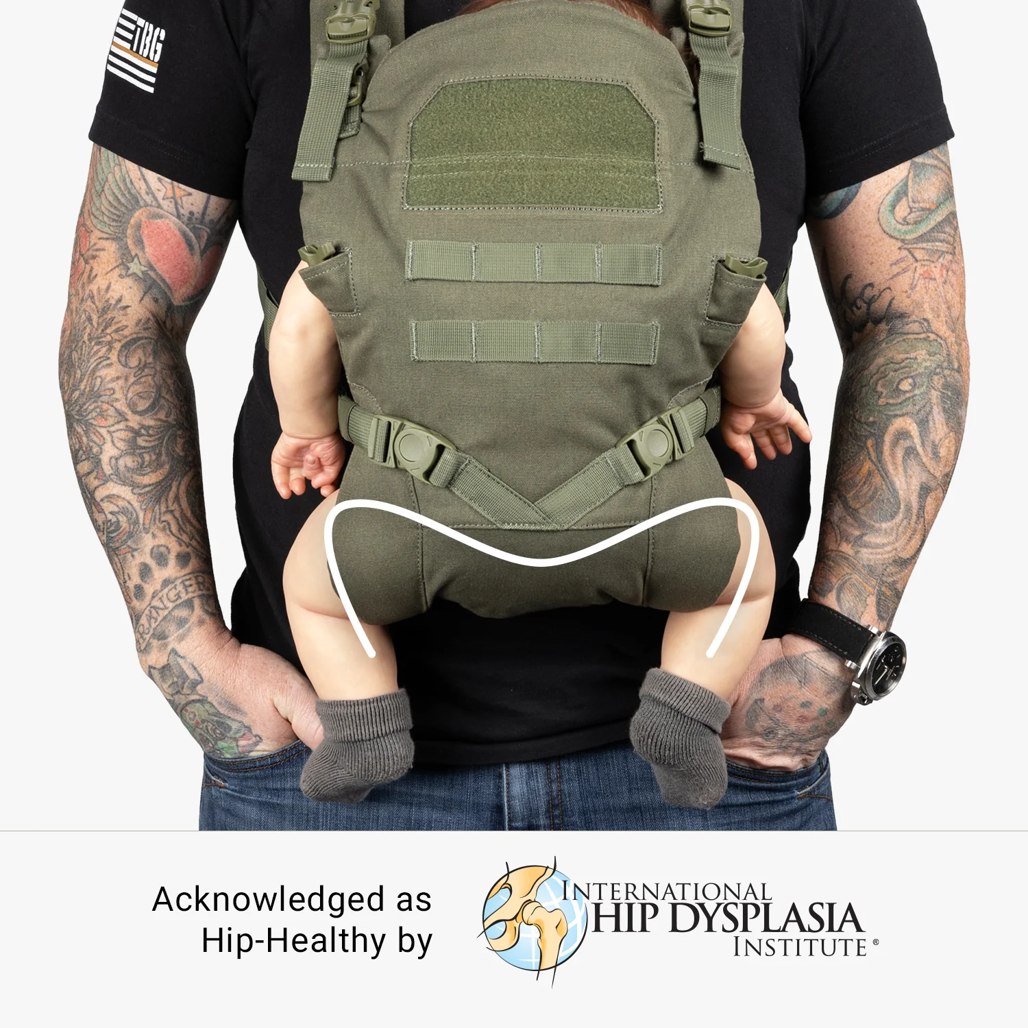 Deuce Diaper Bag + Baby Carrier Bundle - Image 90
