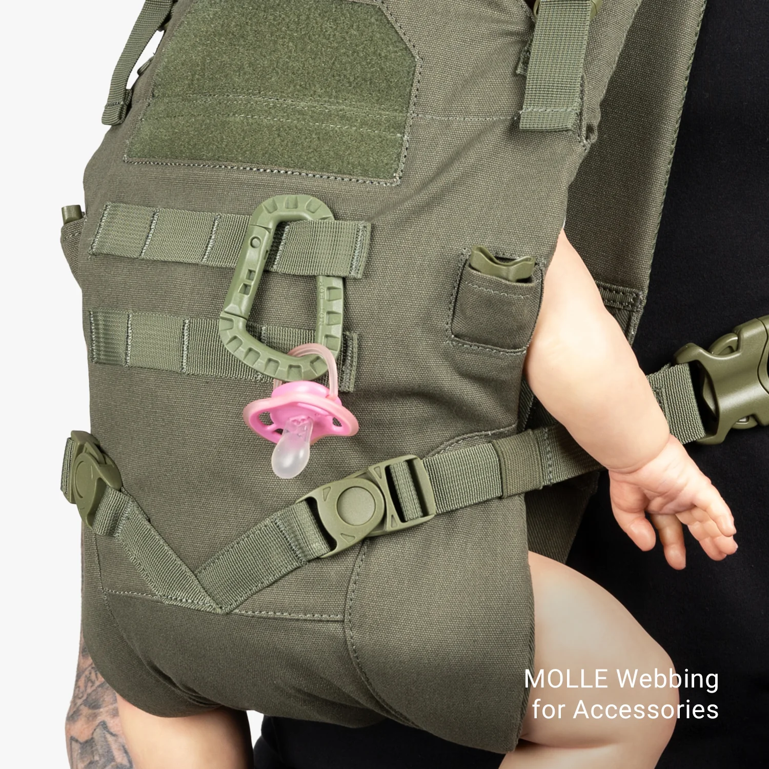 Everyday Diaper Bag Backpack + Baby Carrier Bundle - Image 102
