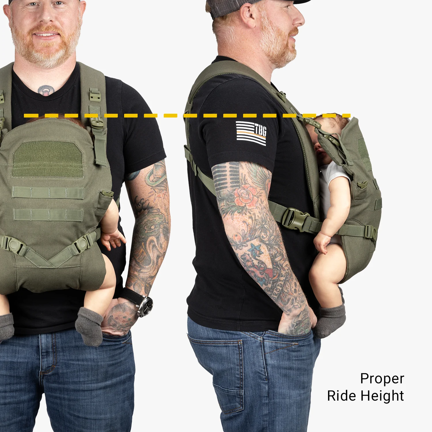 Everyday Diaper Bag Backpack + Baby Carrier Bundle - Image 104