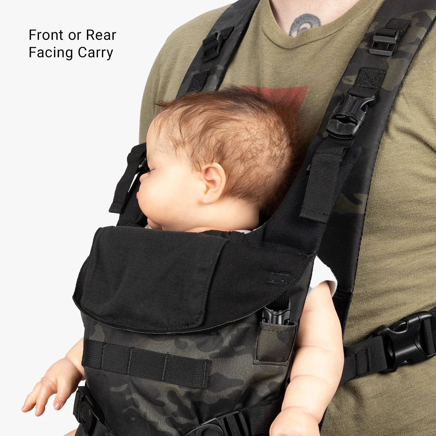 Everyday Diaper Bag Backpack + Baby Carrier Bundle - Image 46