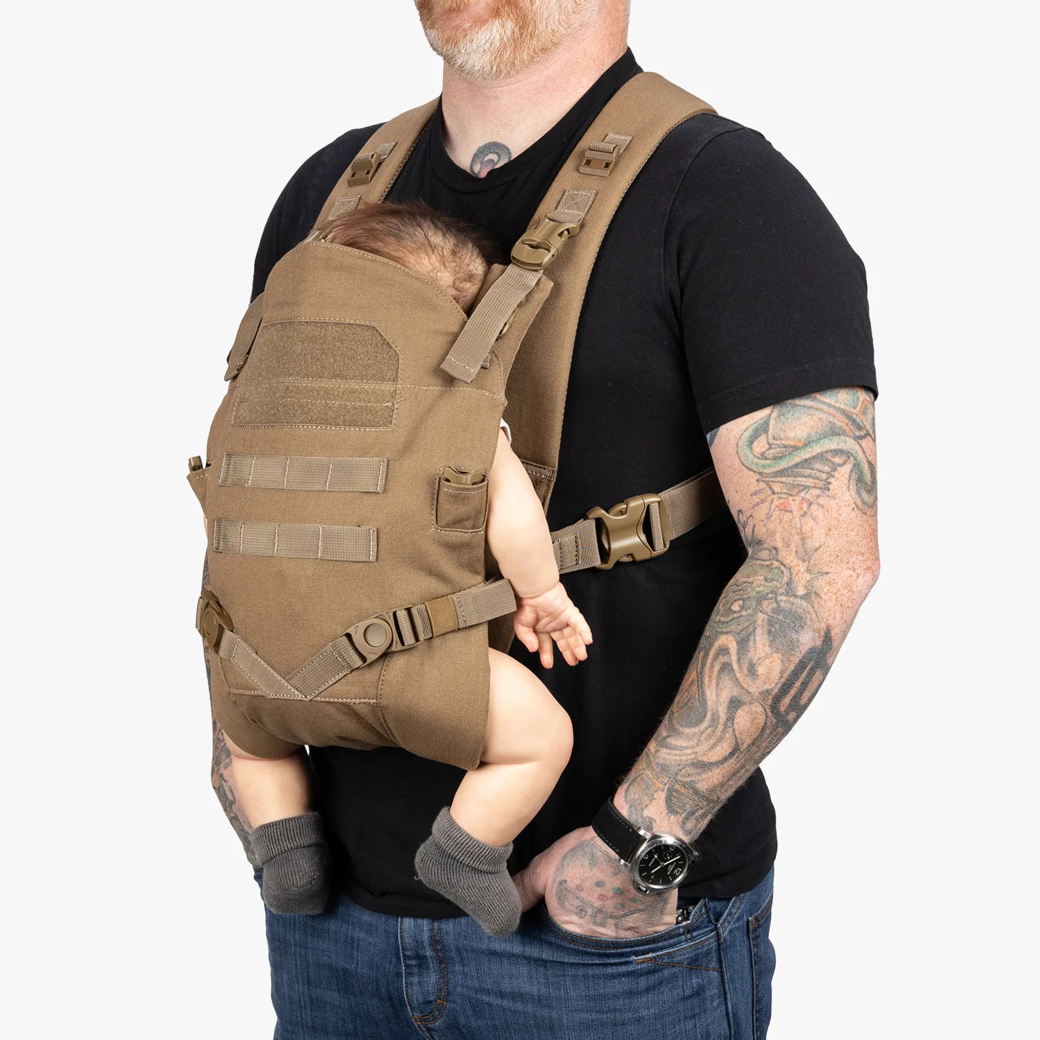Everyday Diaper Bag Backpack + Baby Carrier Bundle - Image 69