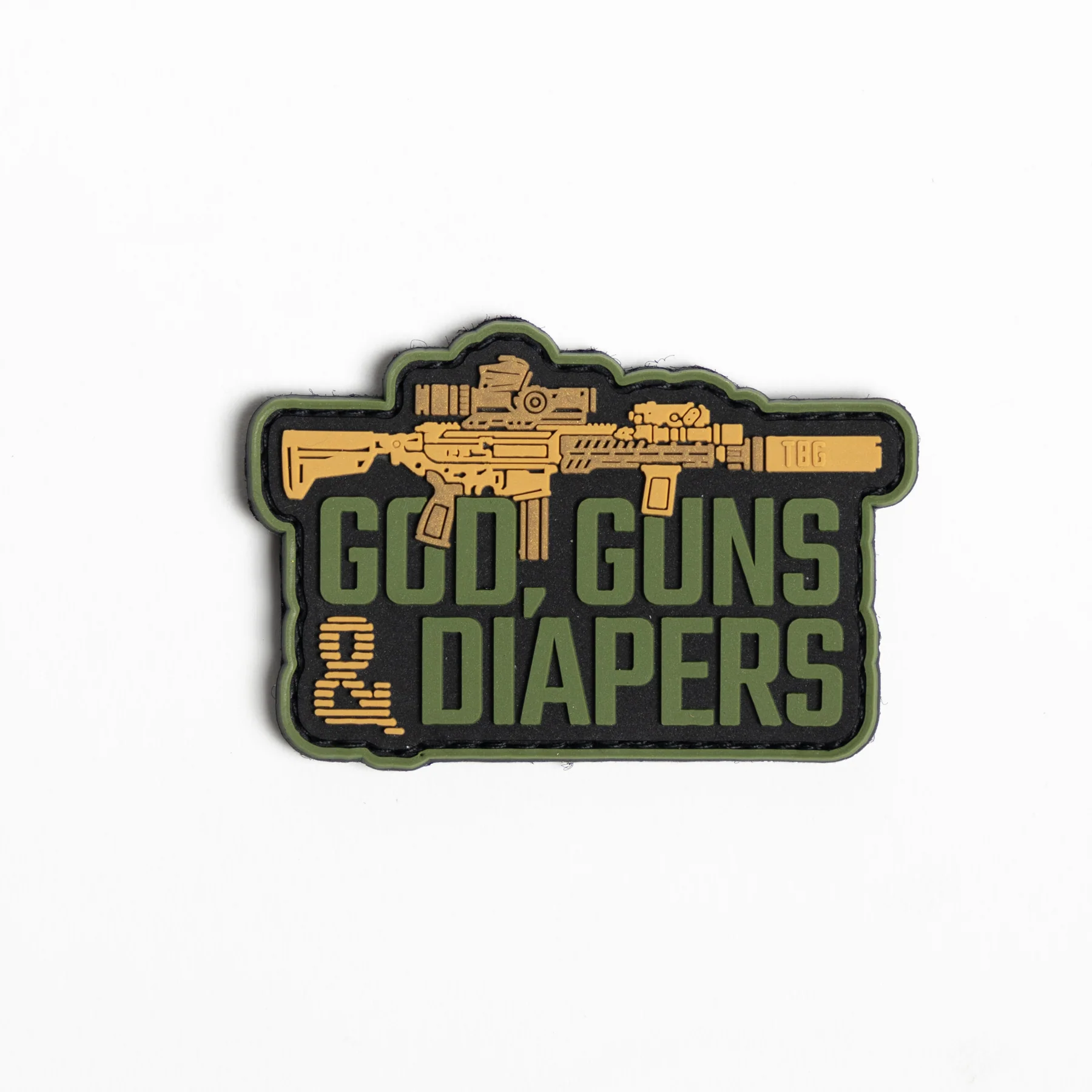 God, Guns & Diapers Patch - AR V2 - Image 2