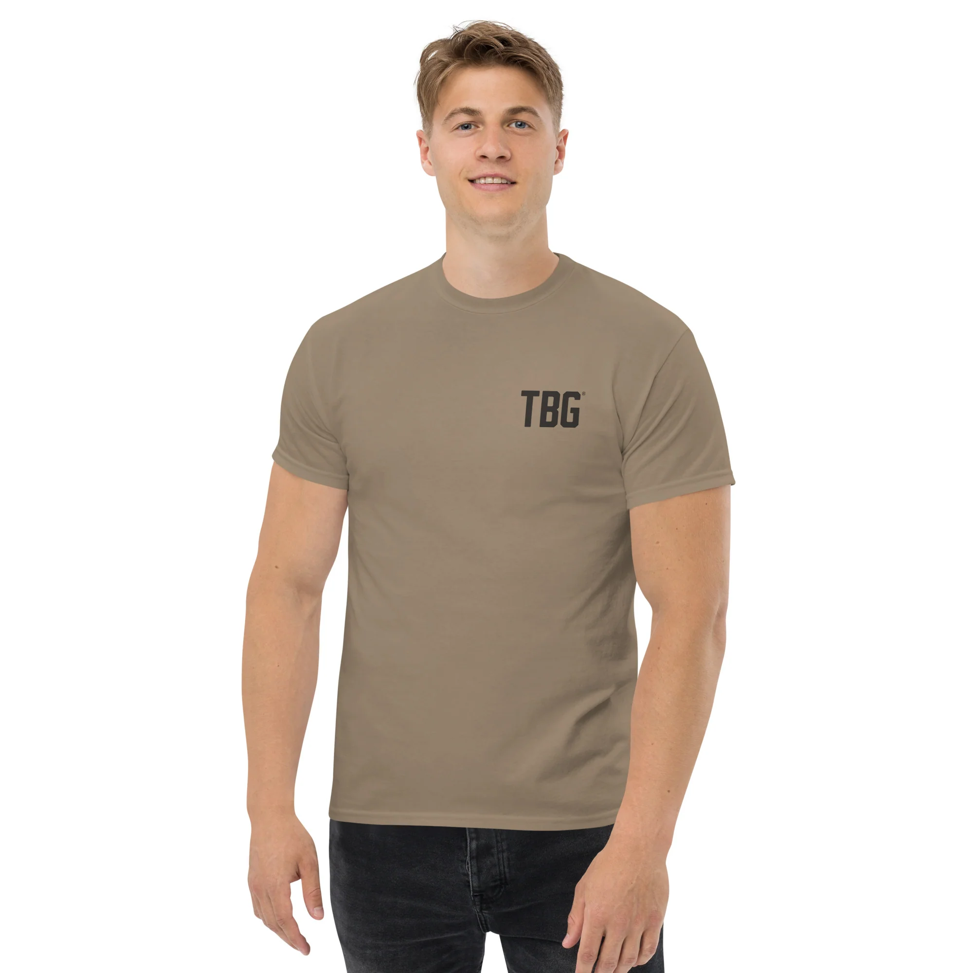 Papa Bear T-Shirt, OD Green - Image 4